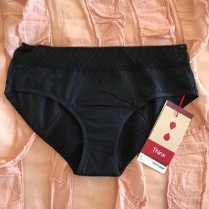 THINX Black Super Hiphugger